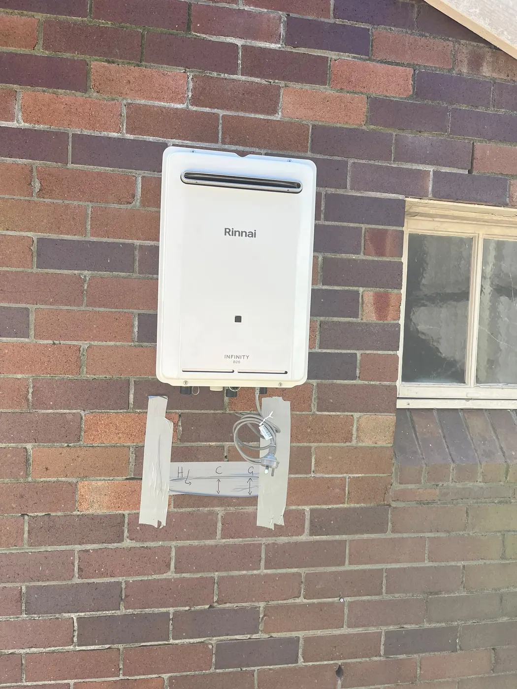 Gas continuous flow hot water